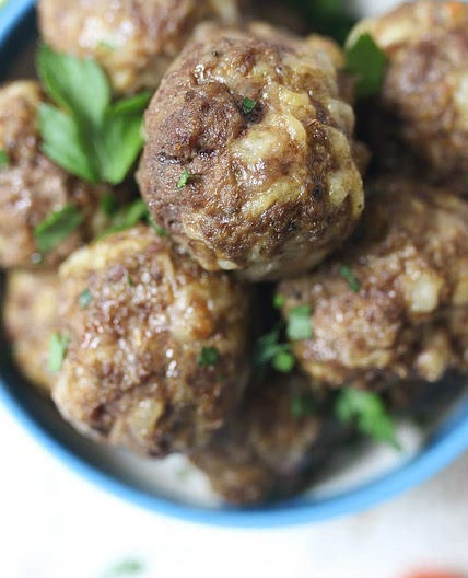 Baby Meatballs for Baby Led Weaning (High Iron)