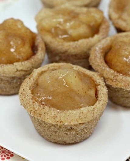 SNICKERDOODLE APPLE PIE COOKIE CUPS