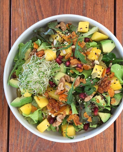 Brain Boosting Rainbow Salad