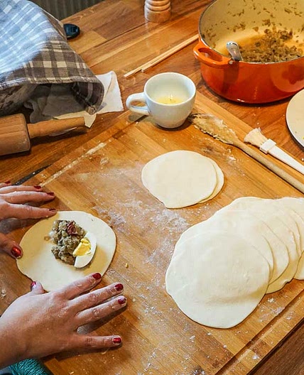 Chilean Baked Beef Empanadas- Empanadas de Pino horneadas | NomadicChica Travel and Luxury Blog