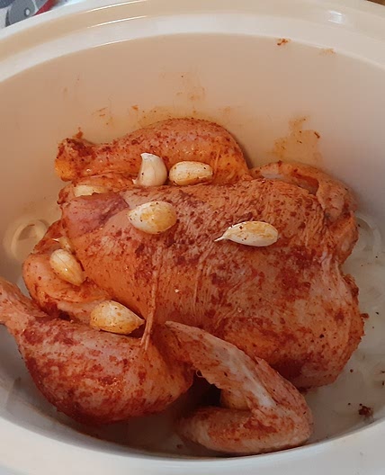 Twenty-Garlic Chicken Dinner