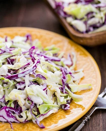 Creamy Coconut Coleslaw Recipe