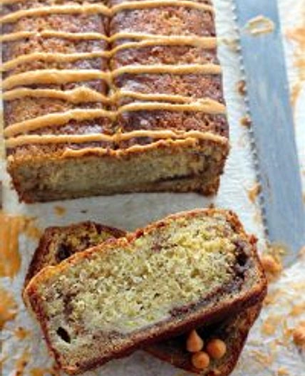 Brown Sugar Cinnamon Swirl Banana Bread
