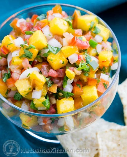 Peach Pico de Gallo/ “Salsa”