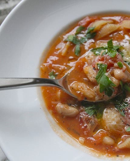Croatian Recipes: Pasta and Bean Soup {Pašta Fažol} | Chasing the Donkey