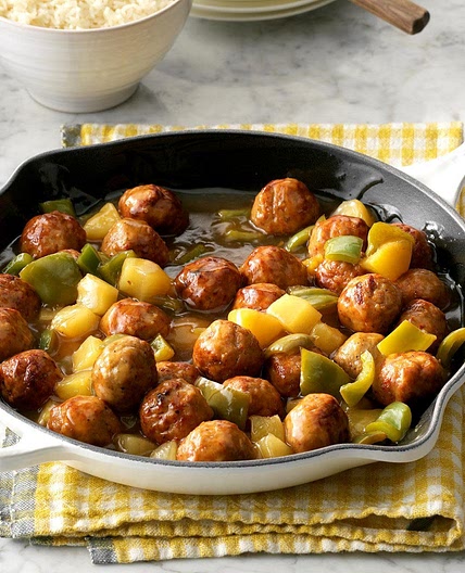 Sweet and Sour Meatballs