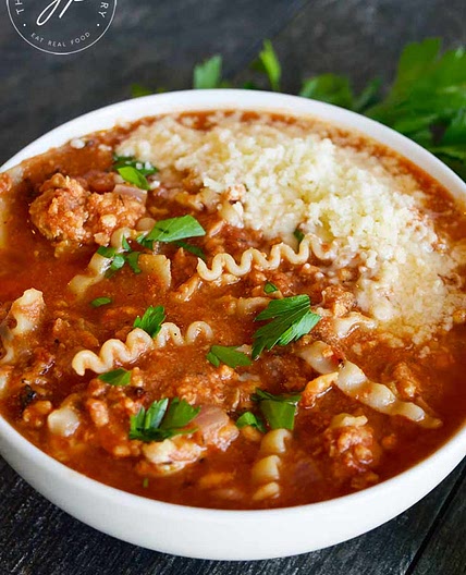 Lasagna Soup