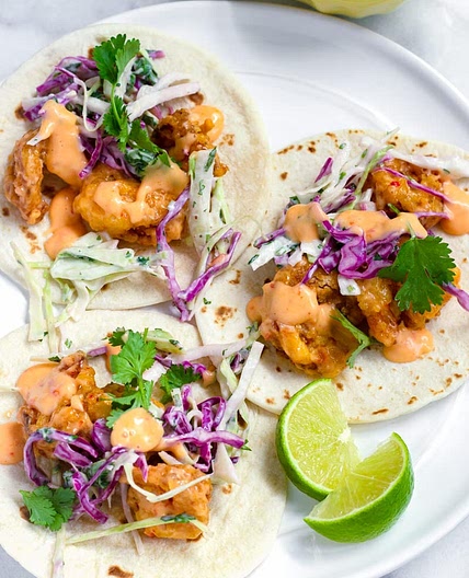 Bang Bang Shrimp Tacos