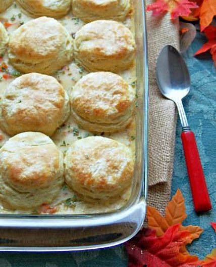 Turkey & Biscuit casserole
