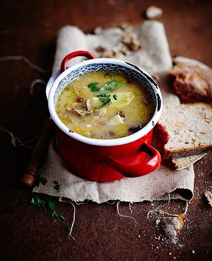 Grandma’s Homemade Czech Potato Soup – Bramboracka