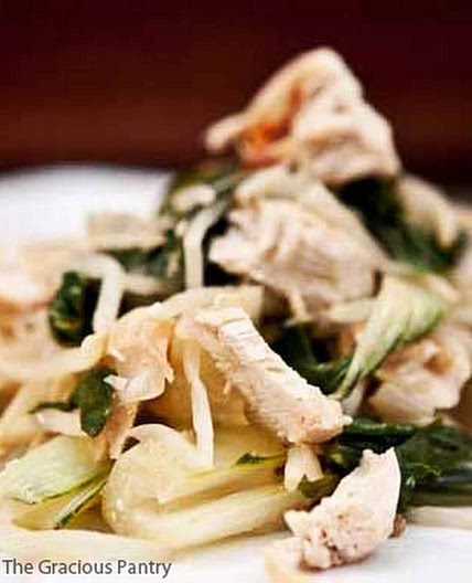 Clean Eating Chicken Bok Choy
