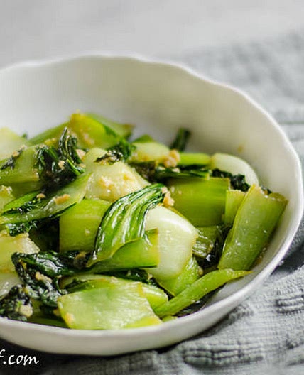 Ginger and Garlic Bok Choy Stir-Fry