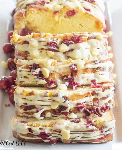 White Chocolate Cranberry Bread