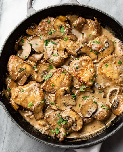 Creamy Balsamic Pork Tenderloin