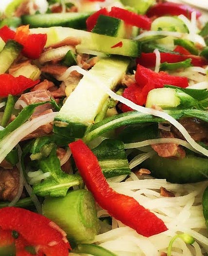 Thai Beef Noodle Salad Recipe | Yummly