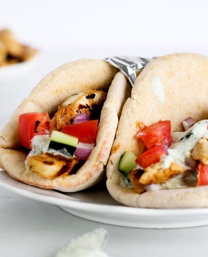 Mediterranean Chicken Pita