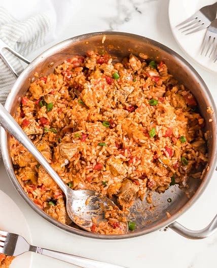 Rotel Southwest Chicken Skillet