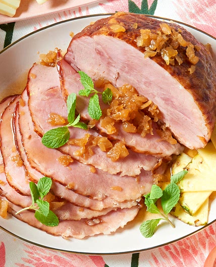 Sweet Slow Cooker Ham