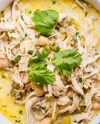 Pressure Cooker White Chicken Chili