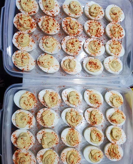 Deviled eggs