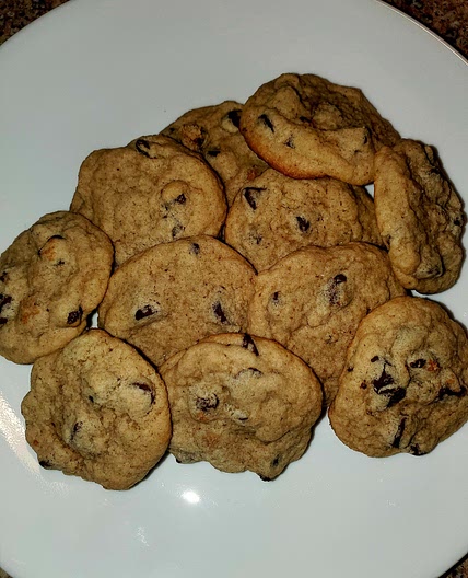 Oat Flour Chocolate Chip Cookies