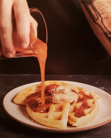 Space-Age Out-Of-This-World Moon Waffles