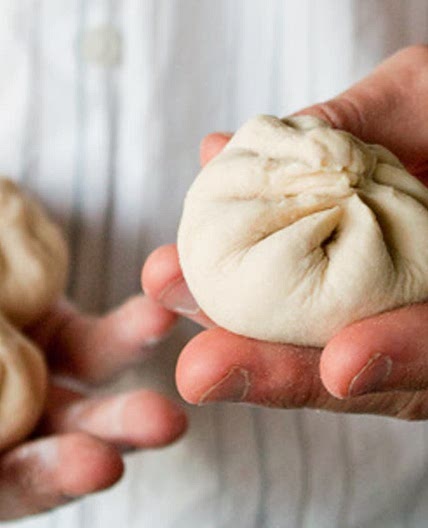 Vegetarian Steamed Buns