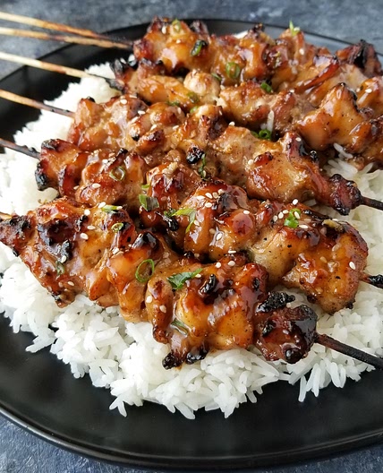 Teriyaki Chicken Skewers