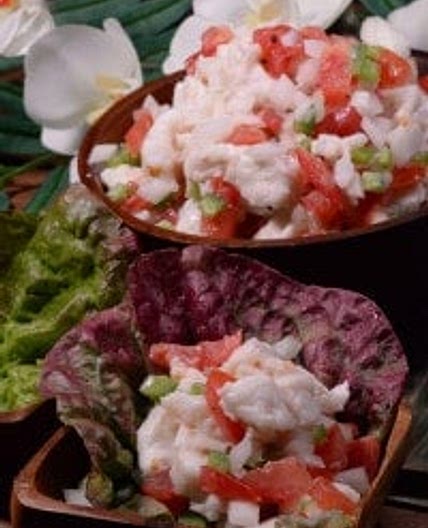 Fiji Kokoda (fresh fish ceviche)