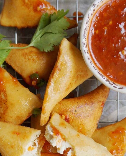 Keto Crab Rangoons
