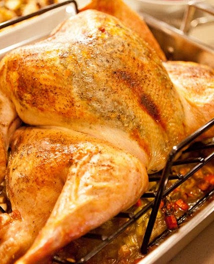 Spatchcocked Turkey with Sage Butter and gravy