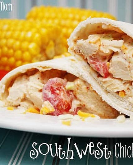 Southeastern Chicken Wrap