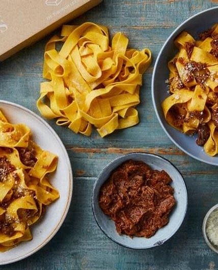 Beef shin and Barolo ragù