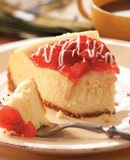 Contest-Winning White Chocolate Cheesecake