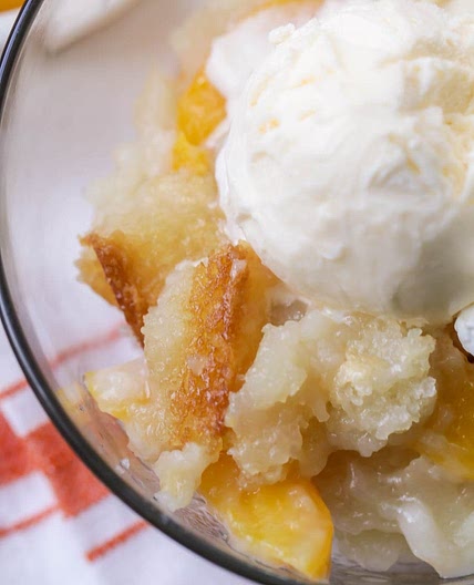 Easy Peach Cobbler Recipe