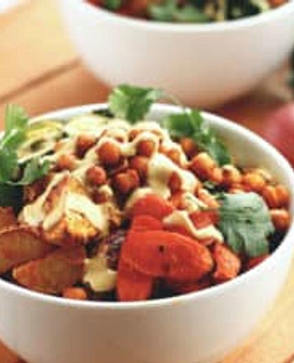 Roasted Potato & Veggie Power Bowl