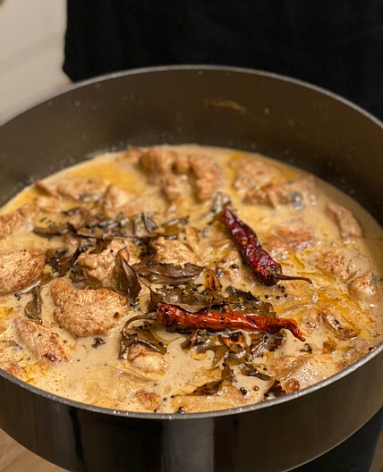 Keralan chicken coconut curry 