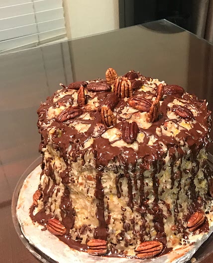 German Sweet Chocolate Cake II