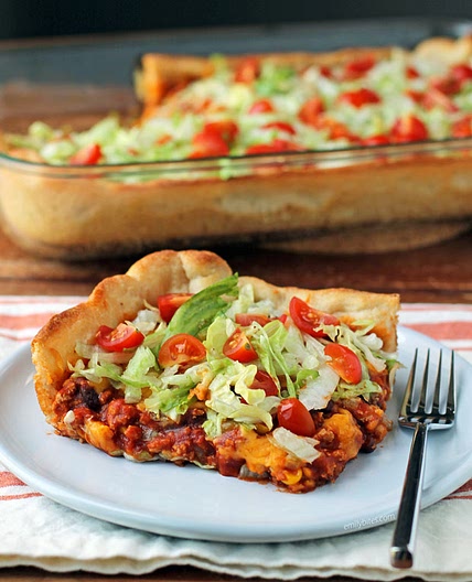 Deep Dish Taco Casserole
