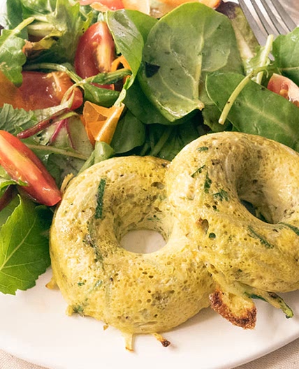 Zucchini-pesto donuts (WW Official)
