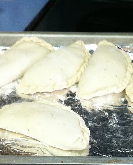 Fleischkuechle (meat pies)