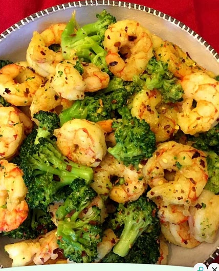 Shrimp and Garlic Spicy Stir-fry