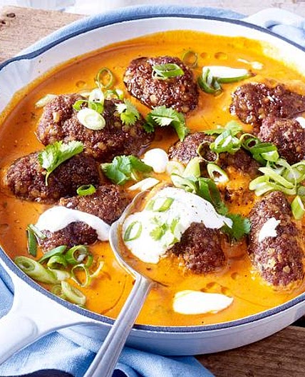 Indische Hack-Linsen-Röllchen