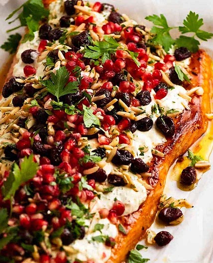 Christmas Baked Salmon