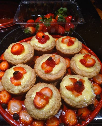 Strawberry Cheesecake Tarts