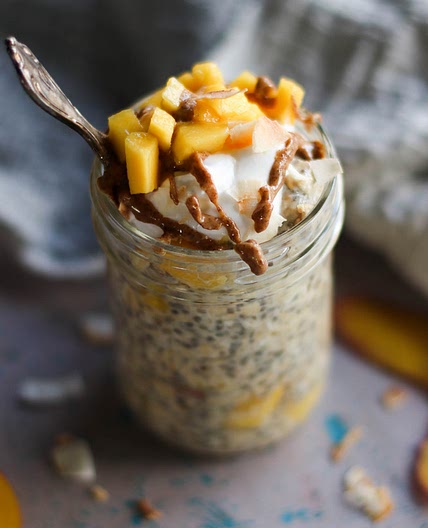 Tropical Mango Coconut Overnight Oats
