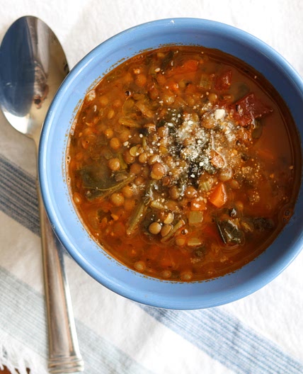Italian Lentil Sausage Soup