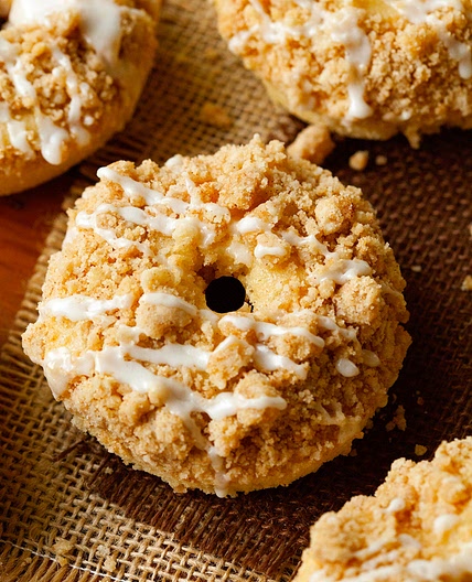 Coffee Cake Donuts