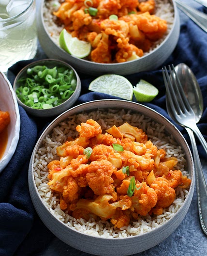 Afghan Tomato & Cauliflower Curry