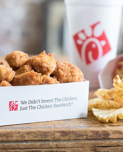 Chick-Fil-A Chicken Nuggets and Chick-Fil-A Sauce